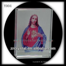 Bunter Druckkristall ReligiousPortrait Y004